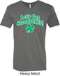 St Patricks Day Lets Get Shamrocked V-neck