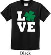 St Patricks Day Love Shamrock Kids T-shirt