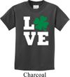 St Patricks Day Love Shamrock Kids T-shirt