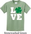 St Patricks Day Love Shamrock Kids T-shirt