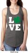 St Patricks Day Love Shamrock Ladies Ideal Tank Top