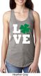 St Patricks Day Love Shamrock Ladies Ideal Tank Top