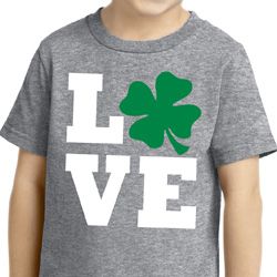 St Patricks Day Love Shamrock Toddler T-shirt