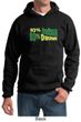 St Patricks Day Mens Hoodie 10% Irish 90% Drunk Hoody