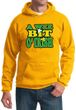 St Patricks Day Mens Hoodie A Wee Bit Irish Shamrock Hoody