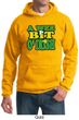 St Patricks Day Mens Hoodie A Wee Bit Irish Shamrock Hoody