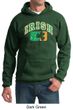 St Patricks Day Mens Hoodie Distressed Irish Shamrock Hoody