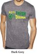 St Patricks Day Mens Shirt 10% Irish 90% Drunk Burnout Tee T-Shirt