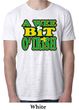 St Patricks Day Mens Shirt A Wee Bit Irish Shamrock Burnout Tee