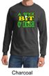 St Patricks Day Mens Shirt A Wee Bit Irish Shamrock Long Sleeve Tee