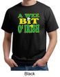 St Patricks Day Mens Shirt A Wee Bit Irish Shamrock Organic Tee