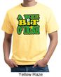 St Patricks Day Mens Shirt A Wee Bit Irish Shamrock Organic Tee