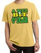 St Patricks Day Mens Shirt A Wee Bit Irish Shamrock Pigment Dyed Tee