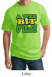 St Patricks Day Mens Shirt A Wee Bit Irish Shamrock Tall Tee T-Shirt