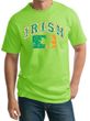 St Patricks Day Mens Shirt Distressed Irish Shamrock Tall Tee T-Shirt