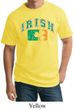 St Patricks Day Mens Shirt Distressed Irish Shamrock Tall Tee T-Shirt