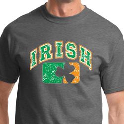 St Patricks Day Mens Shirt Distressed Irish Shamrock Tee T-Shirt St Patricks Day Mens Shirt Distressed Irish Shamrock Tee T-Shirt