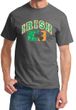St Patricks Day Mens Shirt Distressed Irish Shamrock Tee T-Shirt