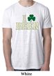 St Patricks Day Mens Shirt I Love Beer Burnout Tee T-Shirt
