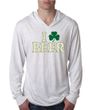 St Patricks Day Mens Shirt I Love Beer Lightweight Hoodie Tee T-Shirt