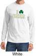 St Patricks Day Mens Shirt I Love Beer Long Sleeve Tee T-Shirt