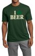 St Patricks Day Mens Shirt I Love Beer Moisture Wicking Tee T-Shirt