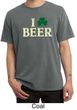 St Patricks Day Mens Shirt I Love Beer Pigment Dyed Tee T-Shirt