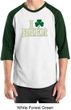 St Patricks Day Mens Shirt I Love Beer Raglan Tee T-Shirt