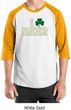 St Patricks Day Mens Shirt I Love Beer Raglan Tee T-Shirt