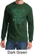 St Patricks Day Mens Shirt Irish Drinking Team Long Sleeve Tee T-Shirt