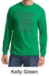 St Patricks Day Mens Shirt Irish Drinking Team Long Sleeve Tee T-Shirt