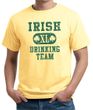 St Patricks Day Mens Shirt Irish Drinking Team Organic Tee T-Shirt