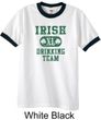 St Patricks Day Mens Shirt Irish Drinking Team Ringer Tee T-Shirt