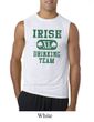 St Patricks Day Mens Shirt Irish Drinking Team Sleeveless Tee T-Shirt