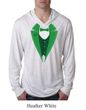 St Patricks Day Mens Shirt Irish Tuxedo Lightweight Hoodie Tee