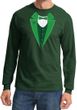 St Patricks Day Mens Shirt Irish Tuxedo Long Sleeve Tee T-Shirt