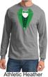 St Patricks Day Mens Shirt Irish Tuxedo Long Sleeve Tee T-Shirt
