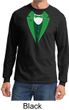 St Patricks Day Mens Shirt Irish Tuxedo Long Sleeve Tee T-Shirt