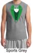 St Patricks Day Mens Shirt Irish Tuxedo Muscle Tee T-Shirt