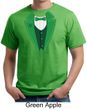 St Patricks Day Mens Shirt Irish Tuxedo Organic Tee T-Shirt