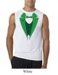St Patricks Day Mens Shirt Irish Tuxedo Sleeveles Tee T-Shirt