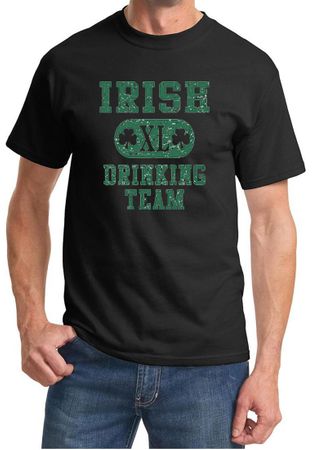 St Patricks Day Mens Shirts Irish Drinking Team Tee T-Shirt