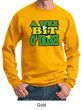 St Patricks Day Mens Sweatshirt A Wee Bit Irish Shamrock Sweat Shirt