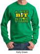 St Patricks Day Mens Sweatshirt A Wee Bit Irish Shamrock Sweat Shirt