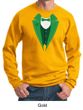 St Patricks Day Mens Sweatshirt Irish Tuxedo Sweat Shirt