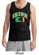 St Patricks Day Mens Tanktop Distressed Irish Shamrock Tank Top