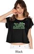 St Patricks Day Official Drinking Shirt Ladies Boxy Tee