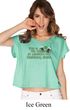 St Patricks Day Official Drinking Shirt Ladies Boxy Tee