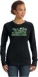 St Patricks Day Official Drinking Shirt Ladies Crewneck Sweatshirt