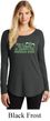 St Patricks Day Official Drinking Shirt Ladies Tri Long Sleeve